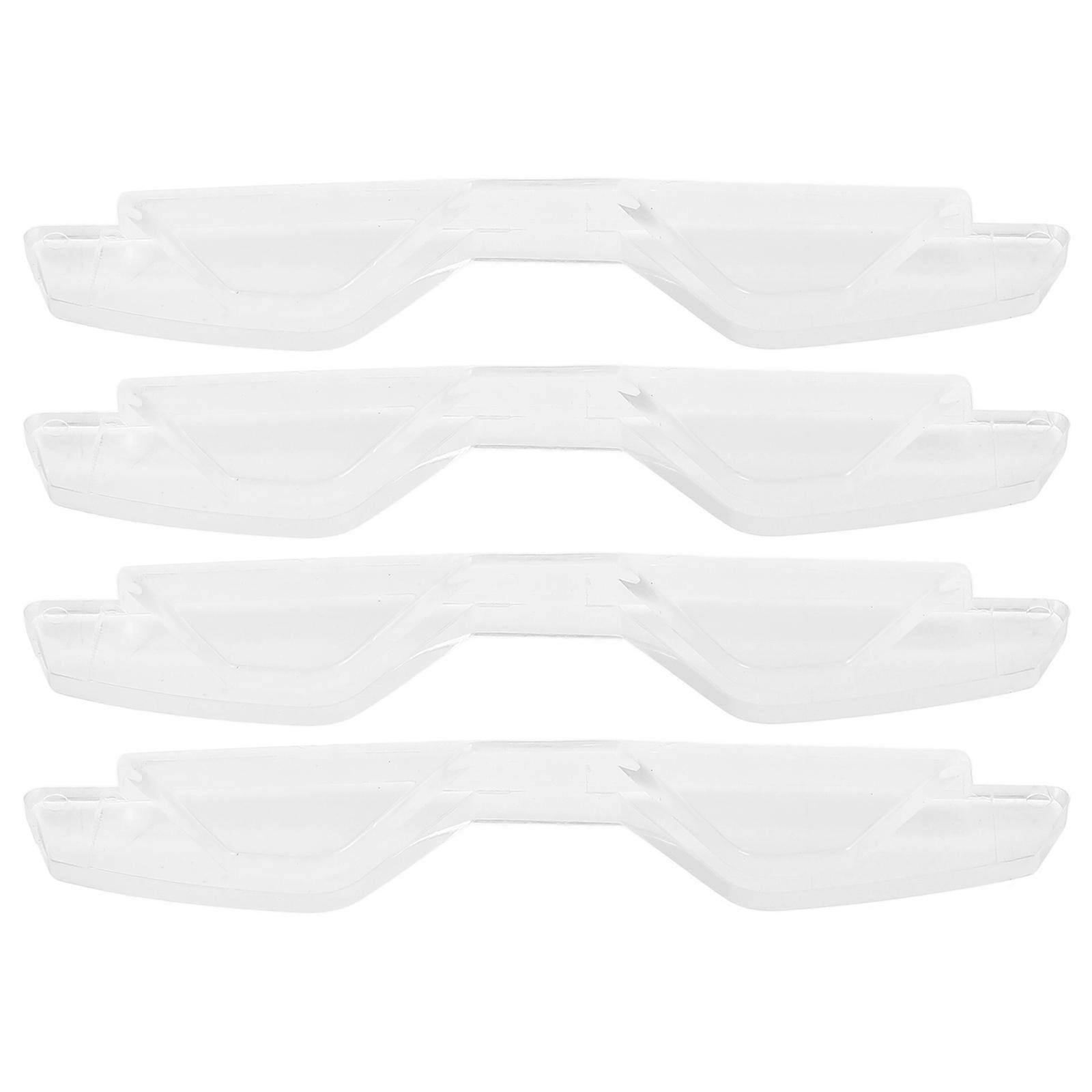 Car Door Edge Guards Clear Silicone Trim Edging for Protection 4Pcs