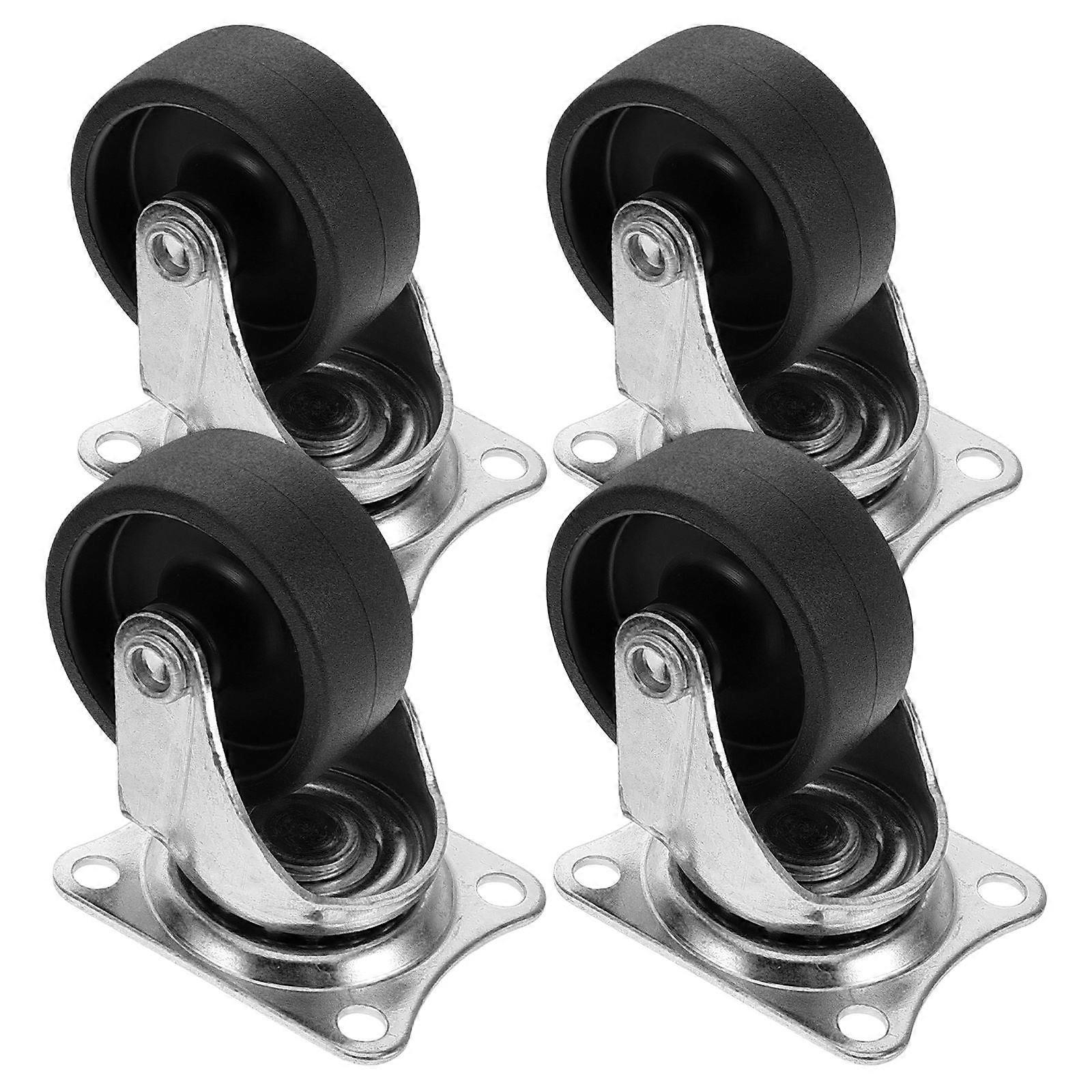 Roller Wheels Easy Mobility Flat Base Shape General Users Indoor Use 5.30X5.00X3.50CM 4Pcs