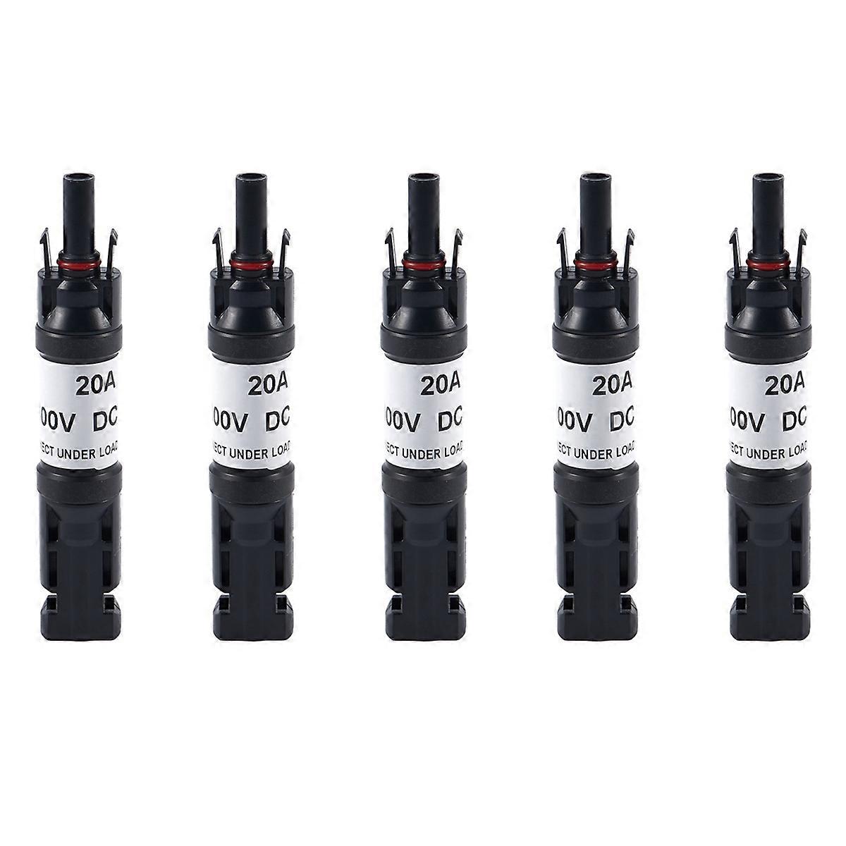 20A In-line Diode Connector IP67 Solar Panel Cable Connectors