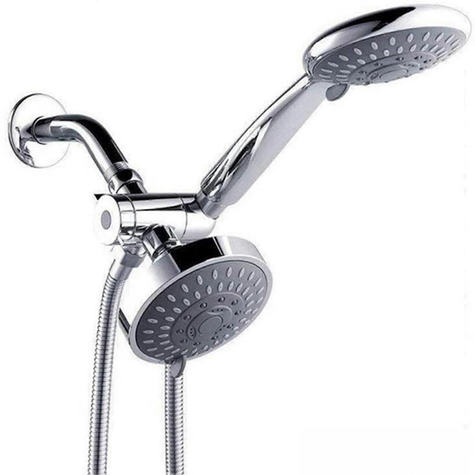 3-Way Shower Head Diverter Mount Combo Shower Arm Mounted Valve Fixer Bracket