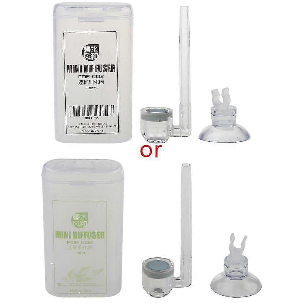 2025 Latest Model Acrylic CO2 Diffuser for Aquarium Planted Box Transparent Nano
