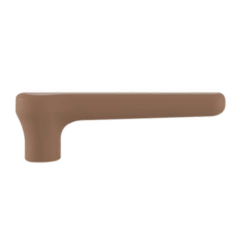 Baby Safety Door Handle Cover Made of Elastic Silicone in Coffee Color for Home Use Fits Most Long