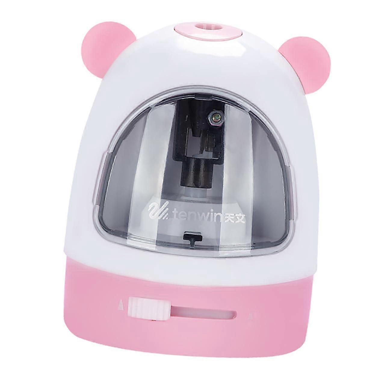 Car Pencil Sharpener Electric Automatic ABS Plastic Cute Car Shaped For Students