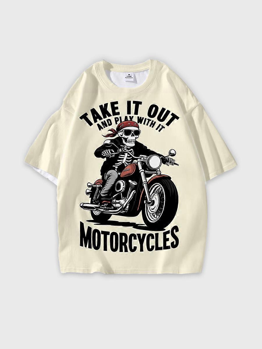 T-shirt round neck Pattern loose short sleeve JW3100