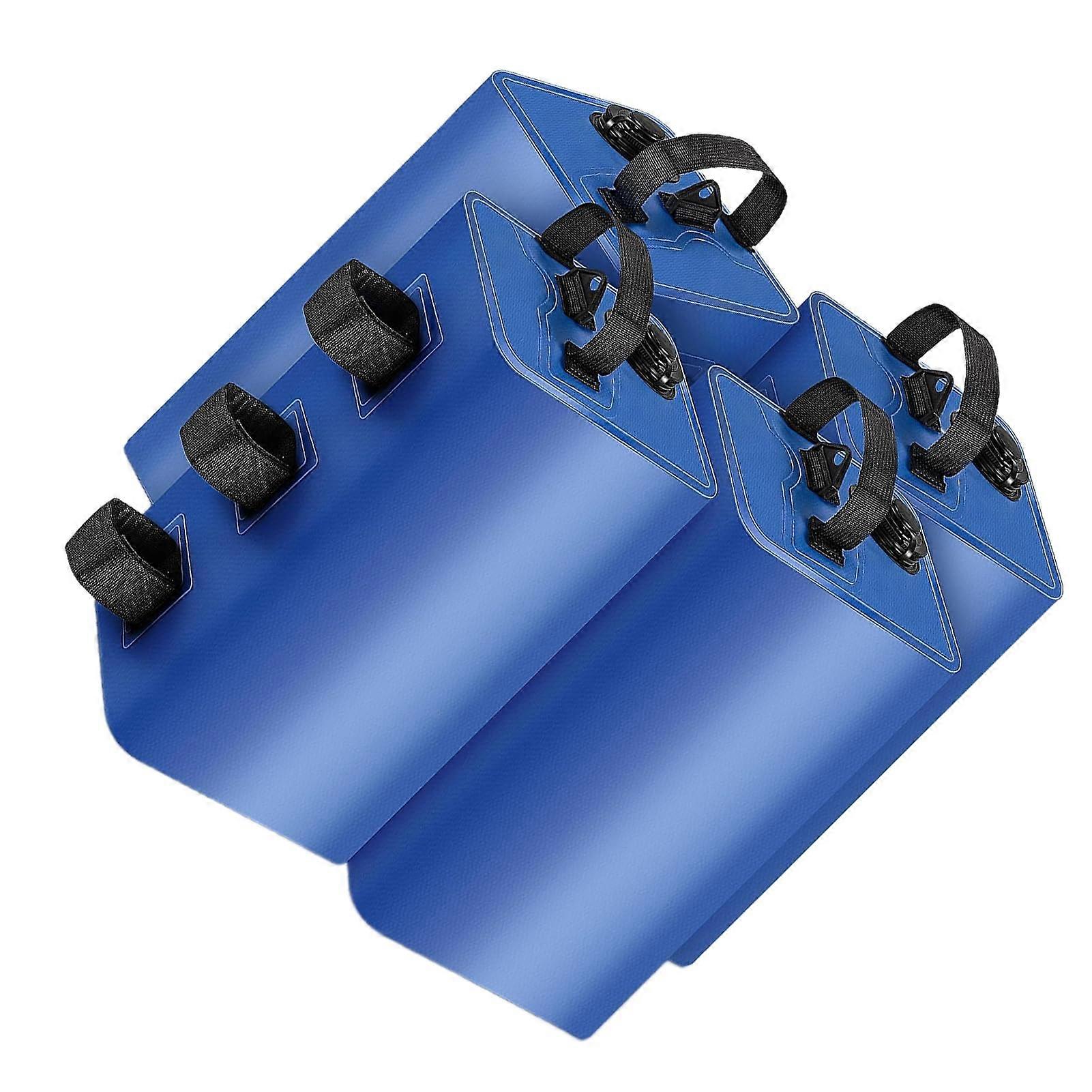 4 pieces lightweight and portable tipi weights for easy installation, awning tipi weights, 4piece set garden accessories, blue, 20L blue 20L