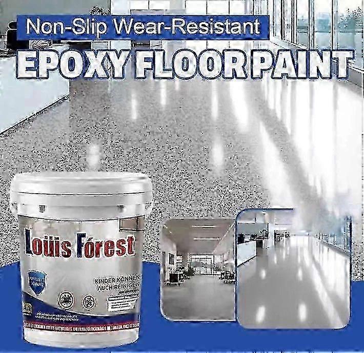 High-Gloss Marble Effect Epoxy Floor Coating,Louis-Forest Epoxy Floor Paint