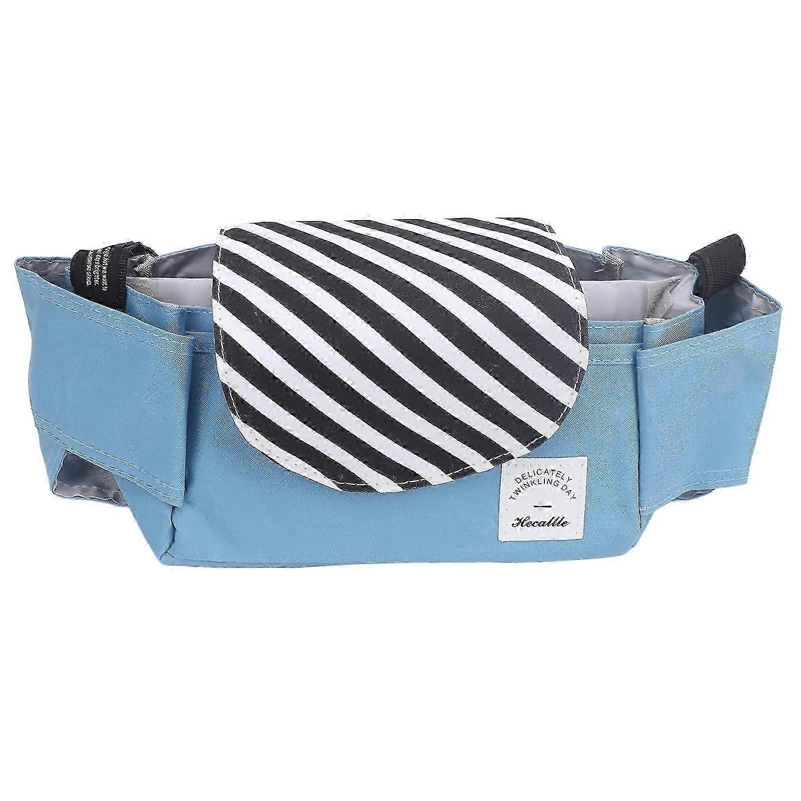 2025 Latest Model Universal Stroller Organizer with Cup Holders Polyester