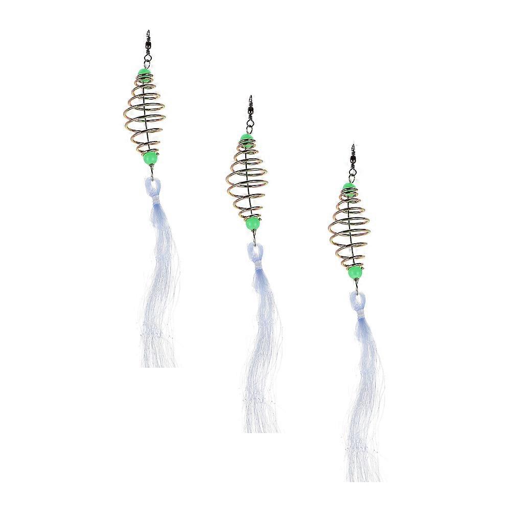 Portable Fishing Net Made of Durable Nylon for Outdoor Use 3 Pieces