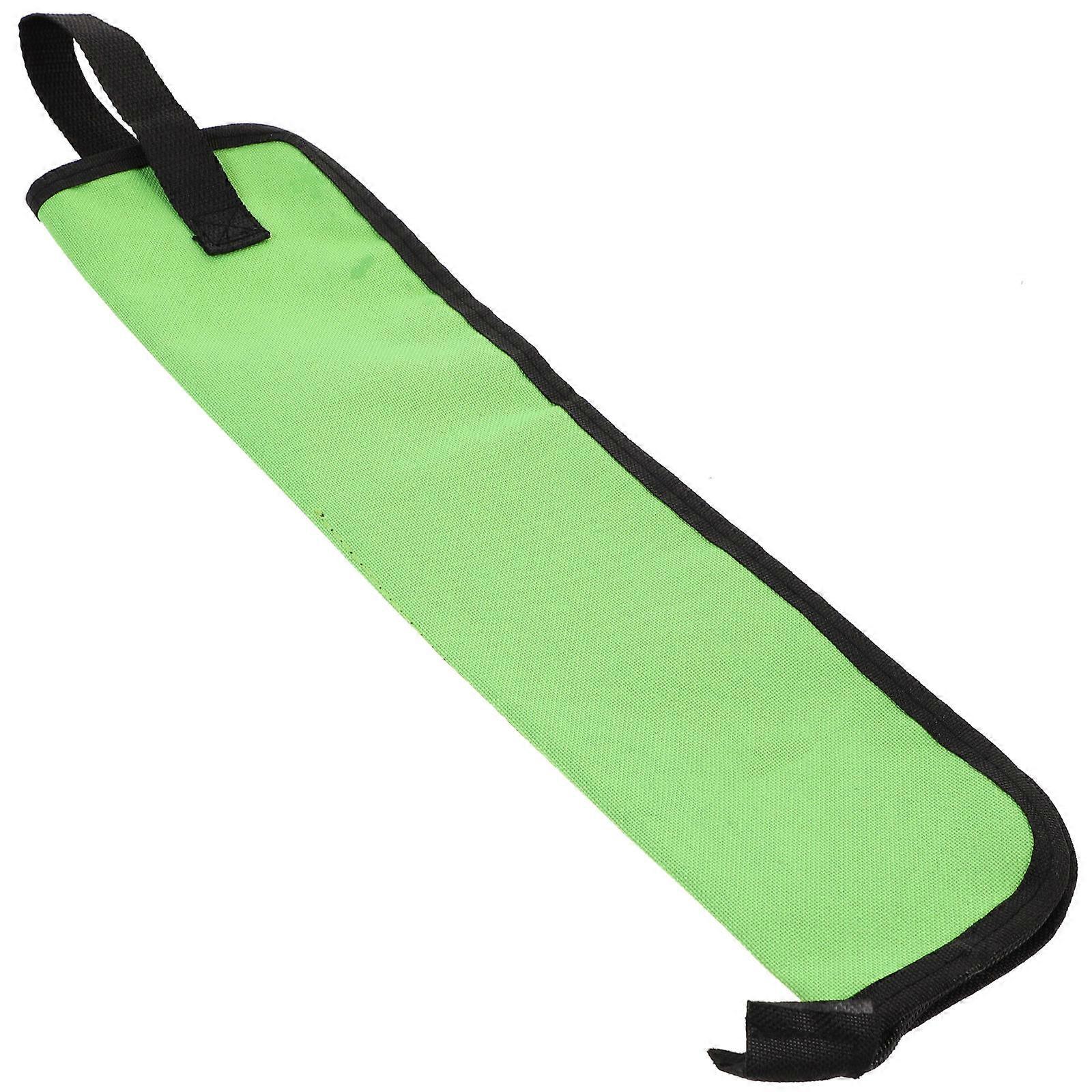 Drumstick Bag Made of Durable Oxford Cloth WaterResistant with Gripped Handle and Two Compartments Green