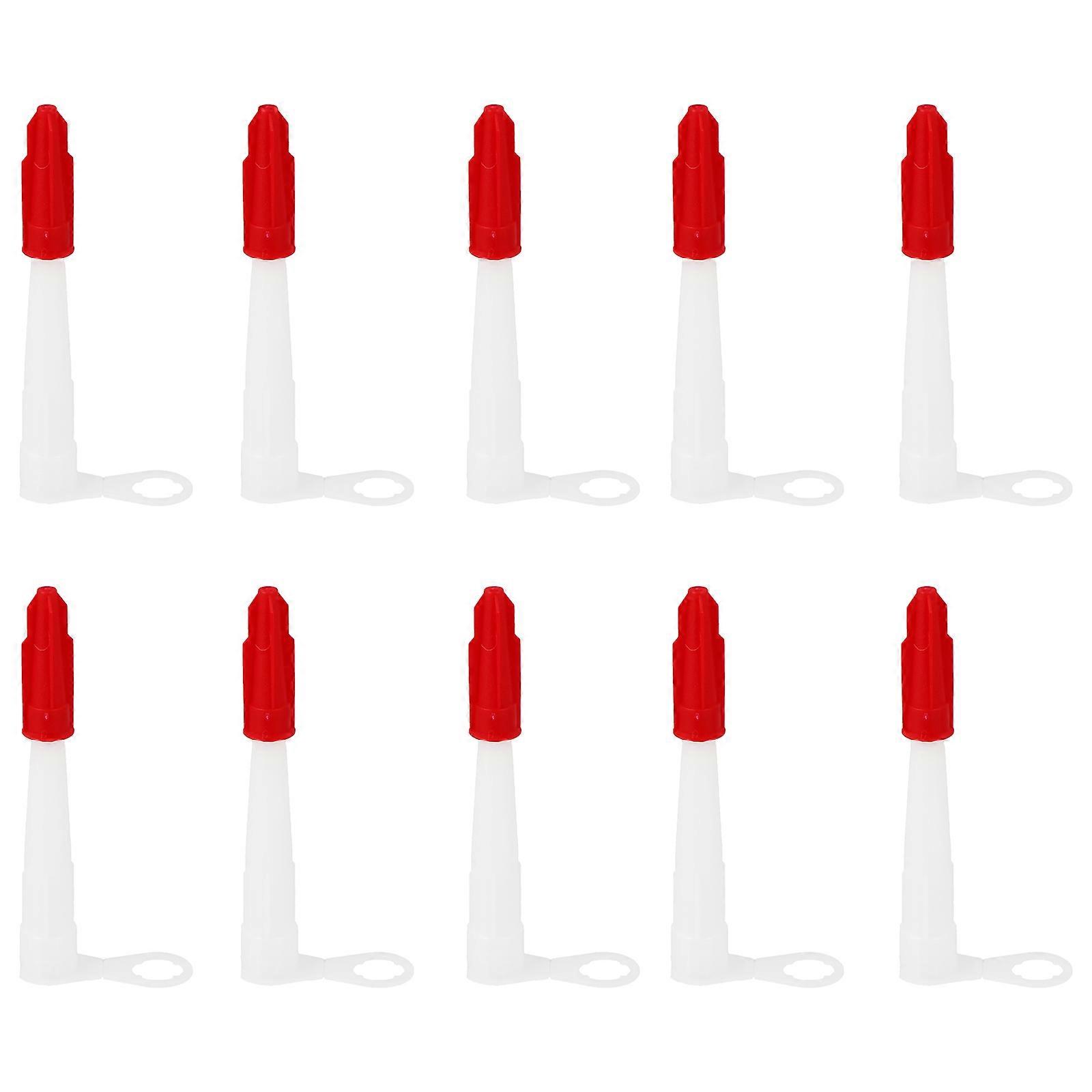 10 Pcs Caulk Nozzle Set with Glue Nozzles for Smooth Sealant Application in Home Repair Projects