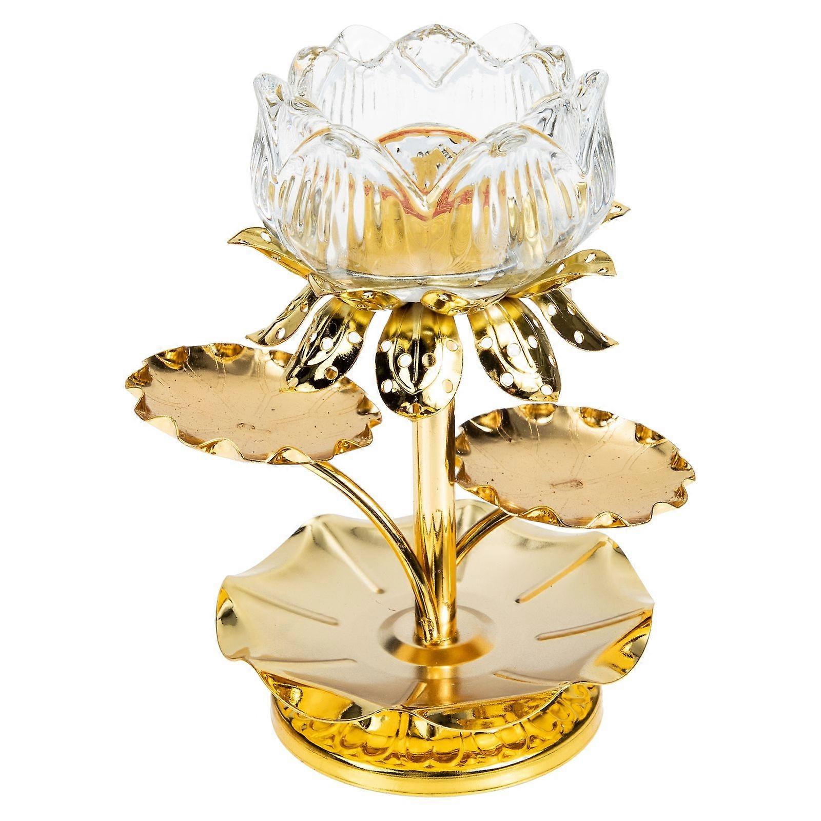 Calming Decorative Candle Holder For Household Use 12X9CM Tall Ideal For Winter Nights 1Set