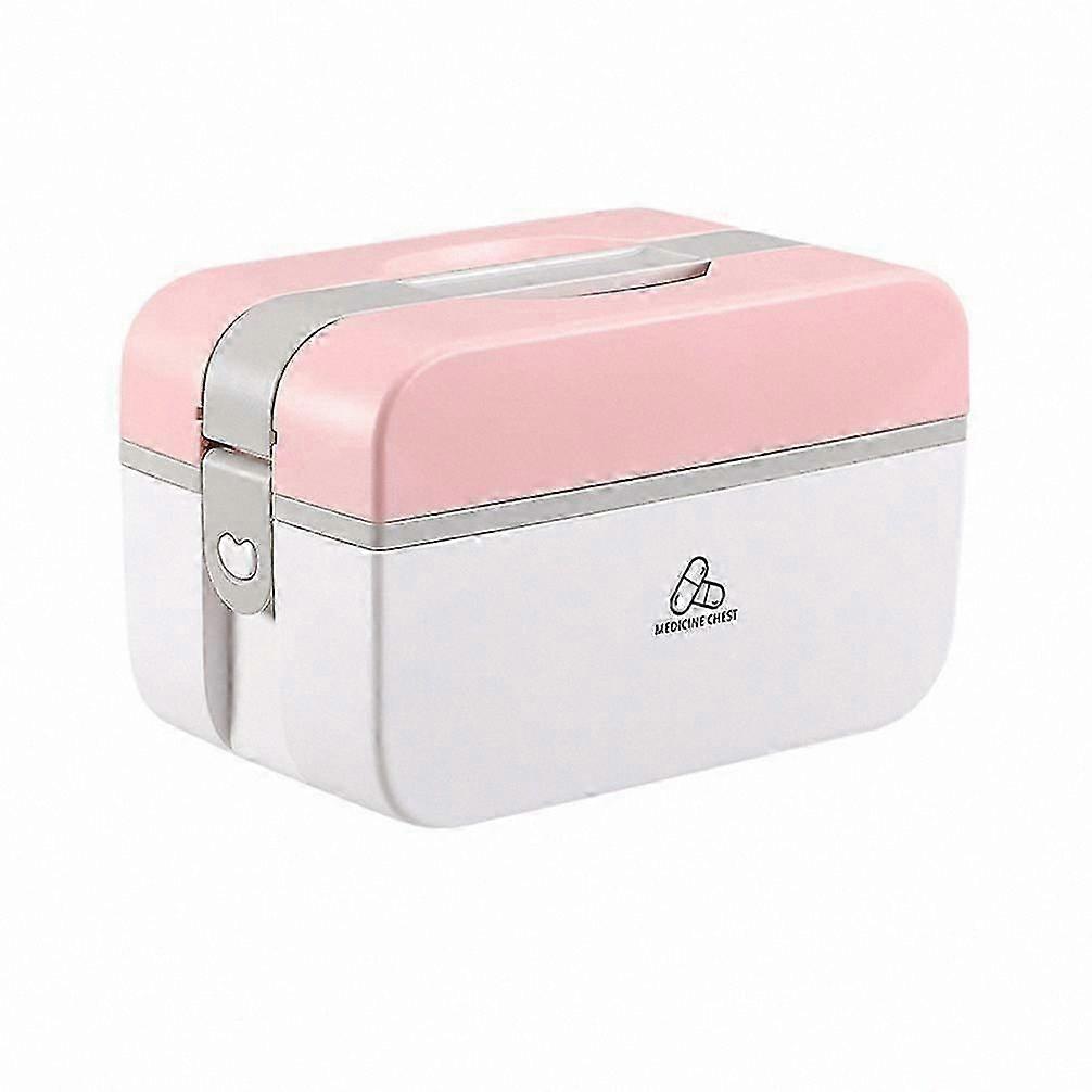 Large Capacity Medicine Storage Container for Home and Office Use