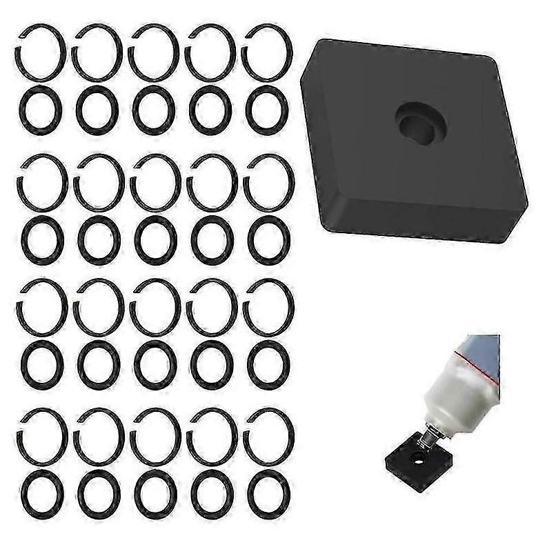 Μιλγουόκι 3/8inch κλιπ δαχτυλιδιών συγκράτησης αντίκτυπου με το δαχτυλίδι Ο για ηλεκτρικά πνευματικά εργαλεία