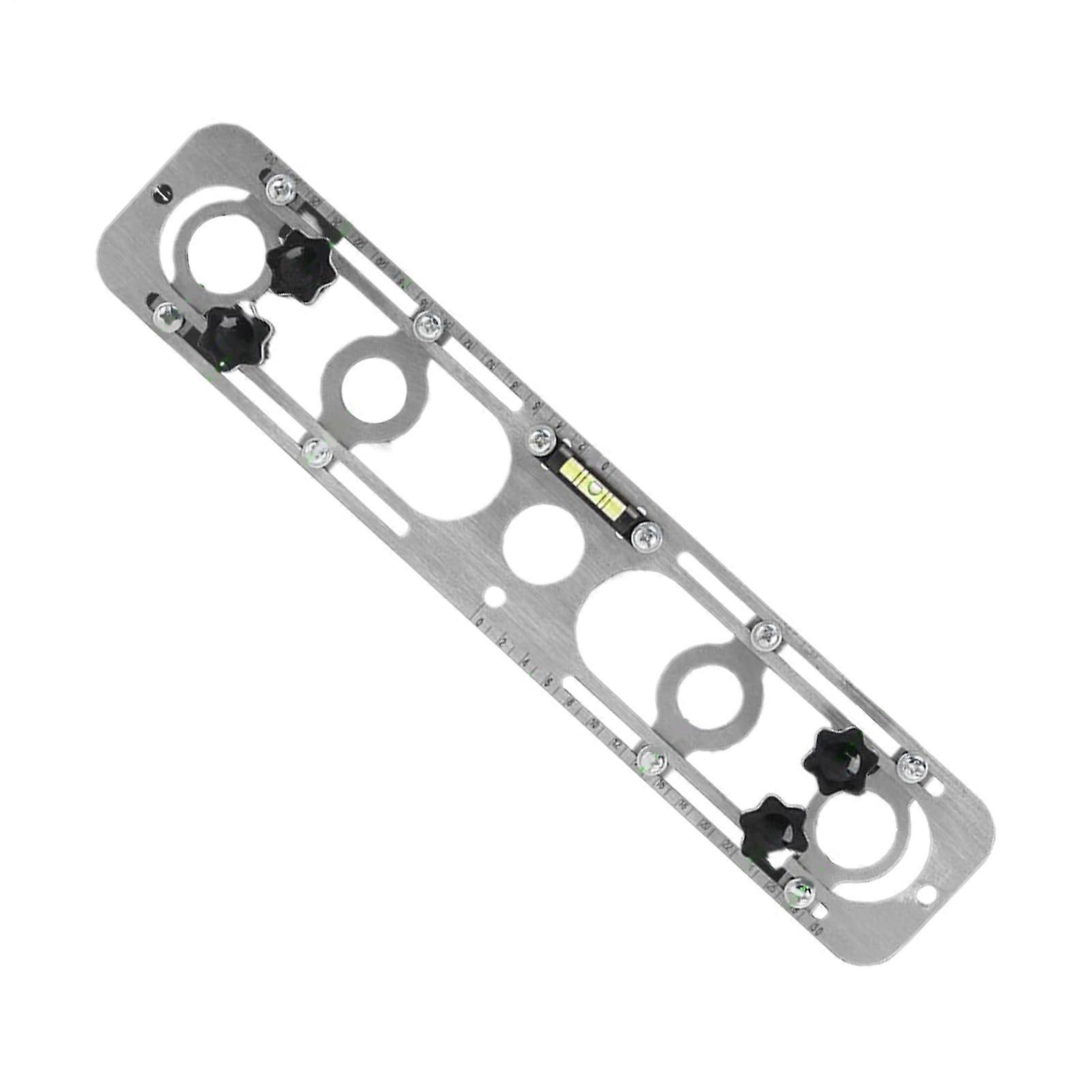 RohrNivellierwerkzeug: Pipe leveling tool for faucet and shower pipes, adjustable, leveling tool for shower pipe, stainless steel mounting bracket