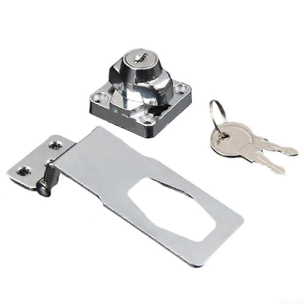 Compact Security Lock for Toolboxes, Toolbox Lock for Organization and Storage (10.2 cm)