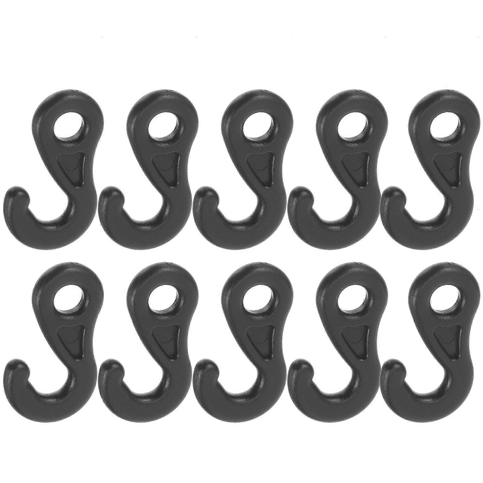Camping Tent Hooks Durable Tent Fixation Outdoor Enthusiasts 10Set