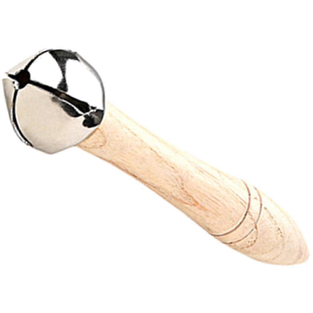 Wooden Handle Baby Bell for Playing Ivory Color Small Size Fits Perfect for Music Class