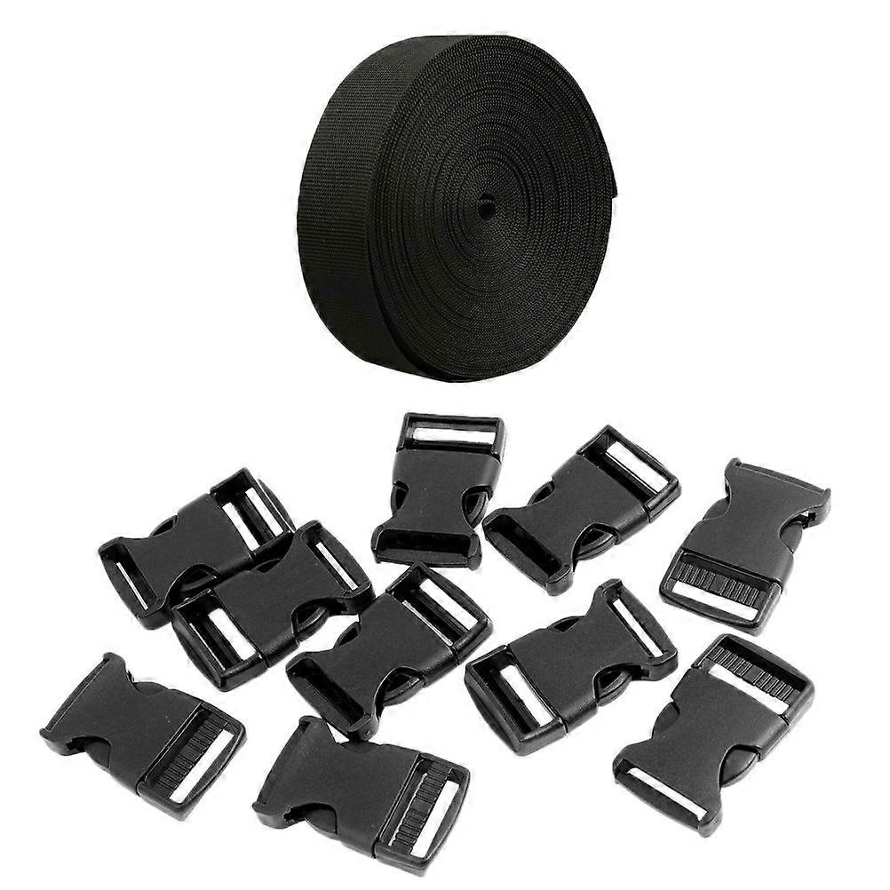 Adjustable Plastic Quick Side Release Plastic Buckles for Luggage Straps