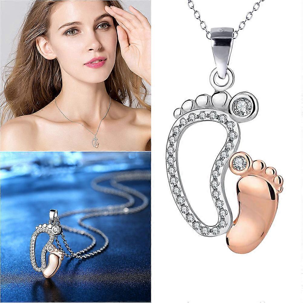 Rose Gold Clavicle Chain with Durable Metal and Zircon for Daily Use and Special Occasions Gifts 1