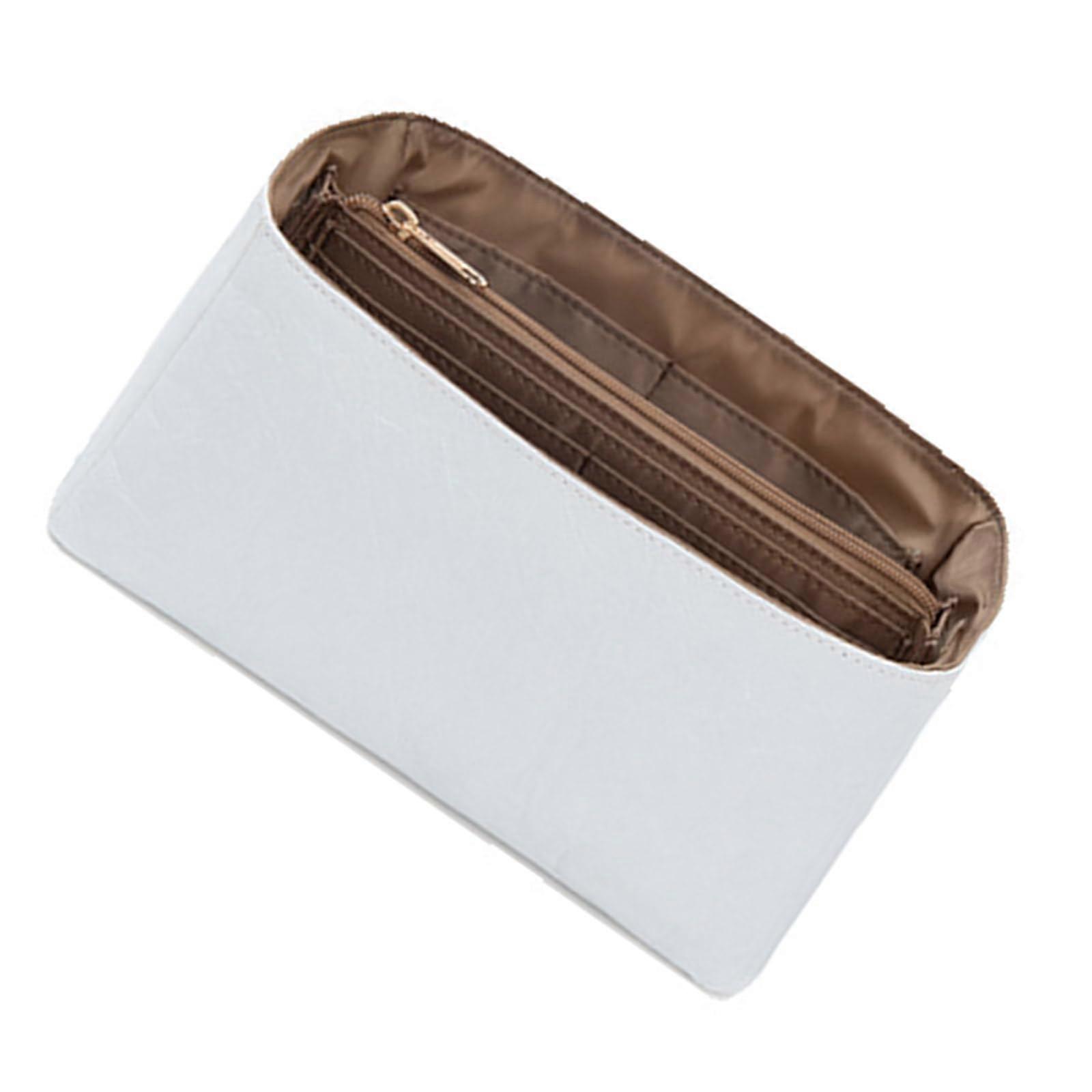 Versatile Handbag Insert Organizer for Shoulder Bags, Soft Makeup Storage Solution, Compatible with Speedy 30 Model