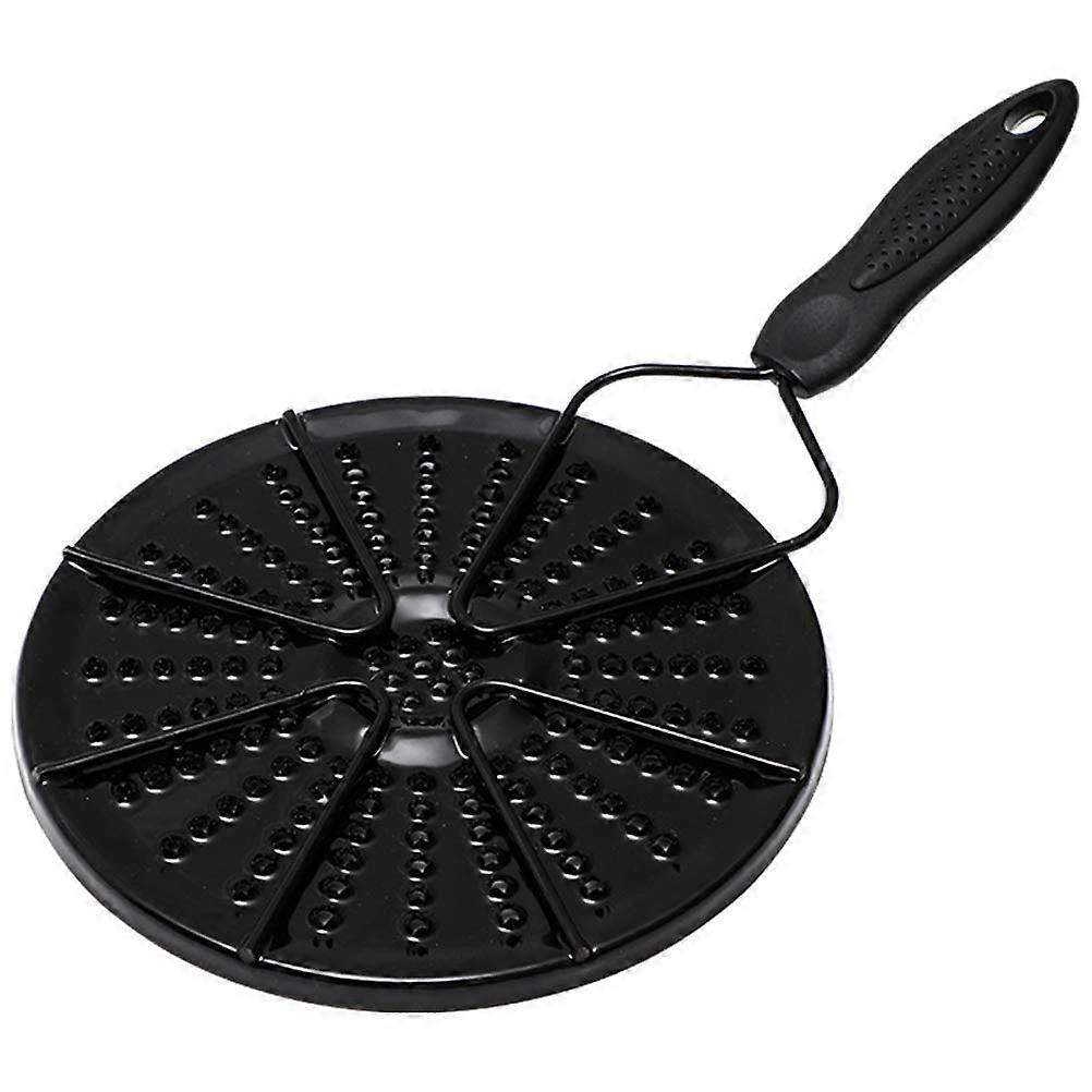 Gas Stove Heat Diffuser For Hob Converter Flame Protector Induction Hob Compatible Black Pan Diffuser Plate