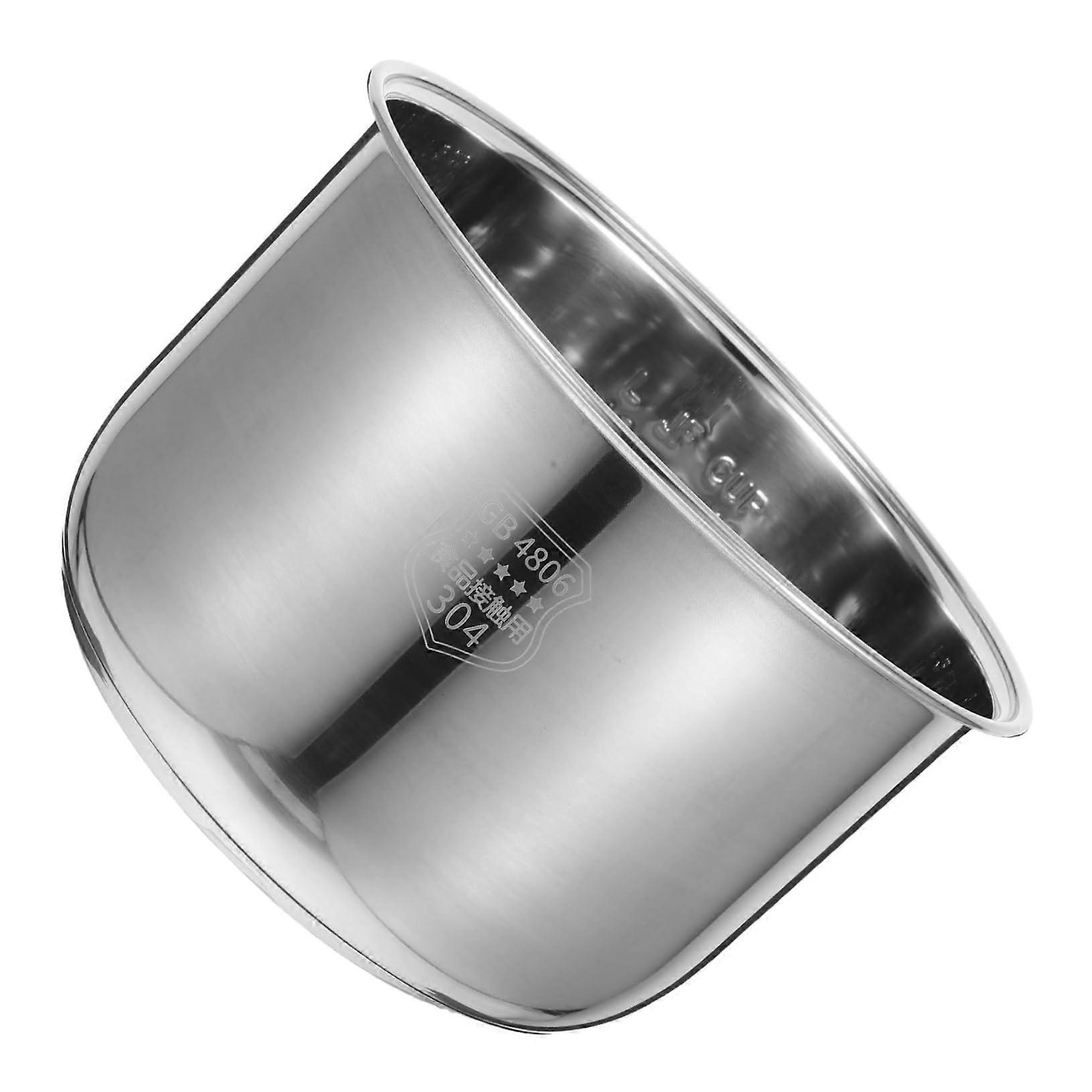 Rice Cooker Inner Pot, Stainless Steel 304, 23.70X23.70X14.80CM