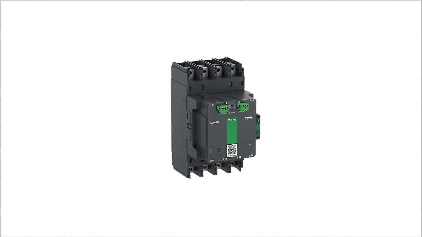 施耐德接触器 330a 200–500v 交流/直流 4 极 Lc1g2254lsea