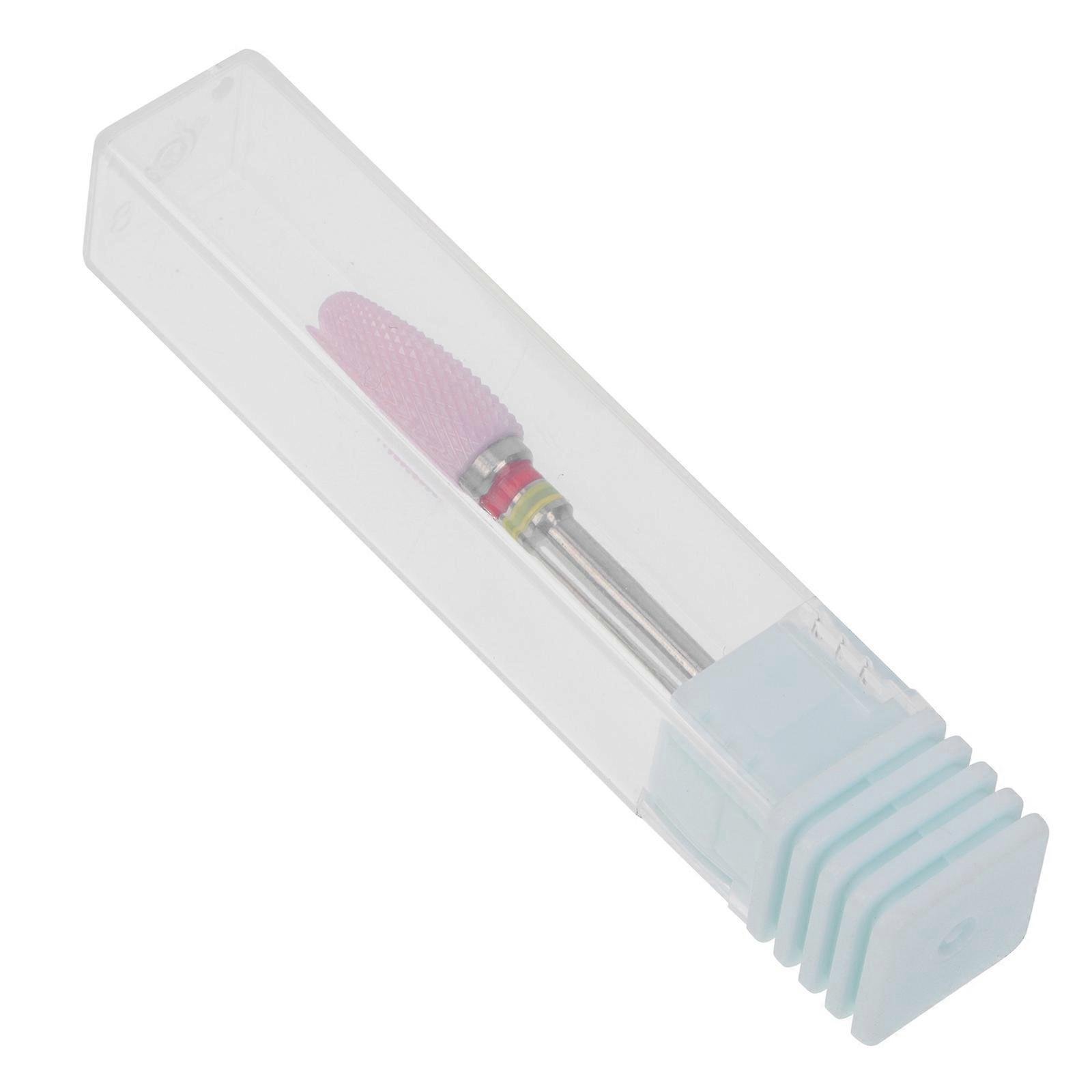 Manicure Drill Bits Cylinder Nail Polishing Head For Salon Use 7x1.5cm Manicure 1Set
