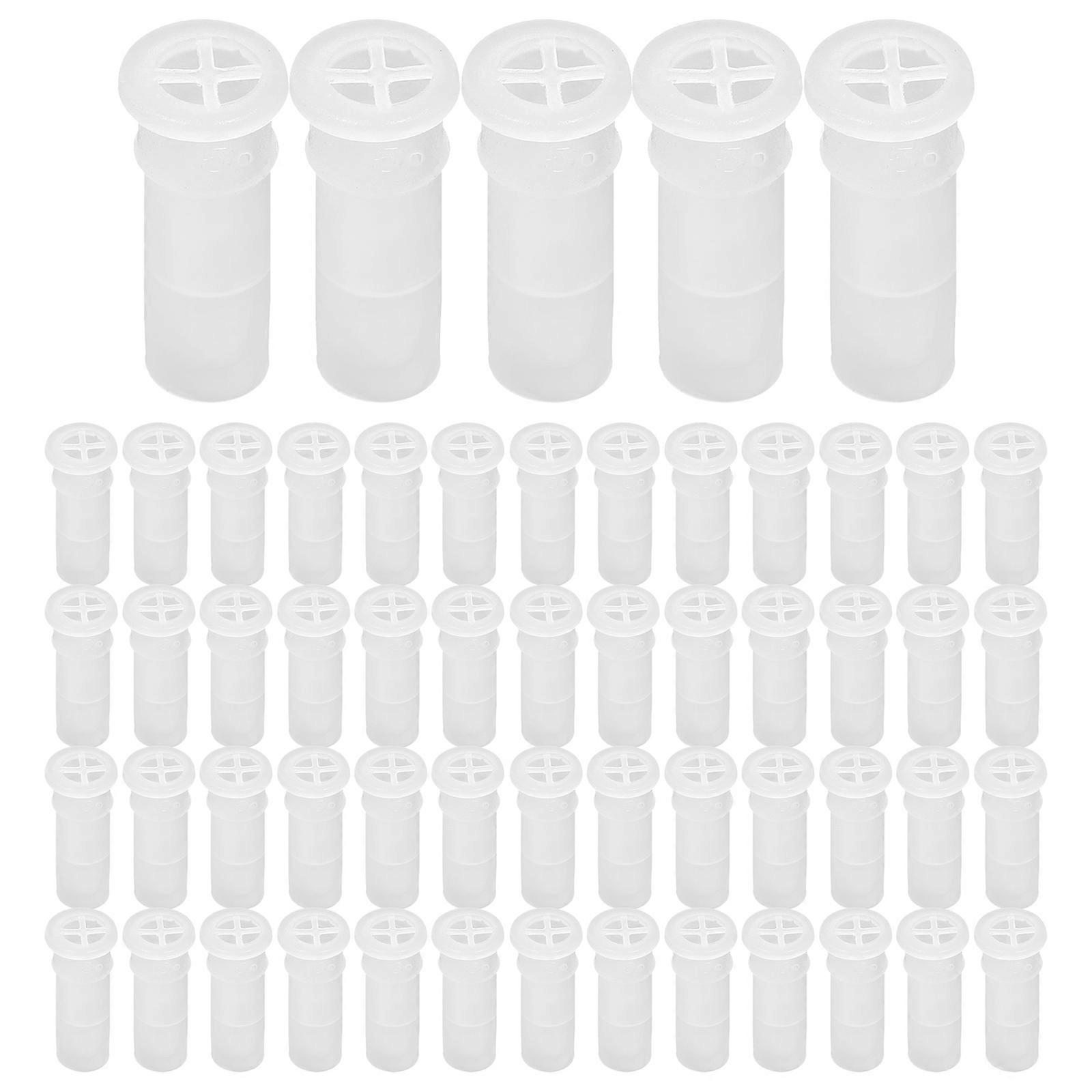 100pcs Transparent Squeakers for DIY Noise Makers – Perfect for Birthdays and Special Occasions