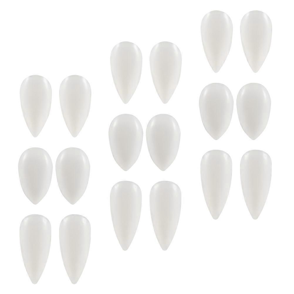 9 أزواج أسنان هالوين دعائم حفلة مخيفة لزي تأثيري أطقم أسنان فريدة من نوعها للبالغين جو مخيف