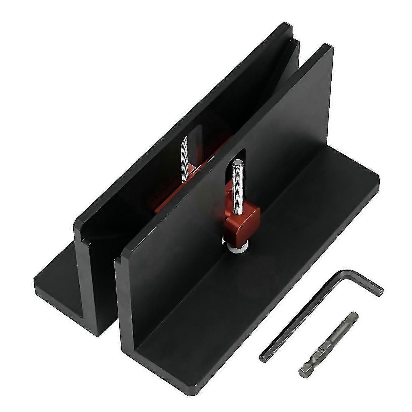 For Right Angle Spline Fixture Router Table Wood Frame Tenoning Slotting