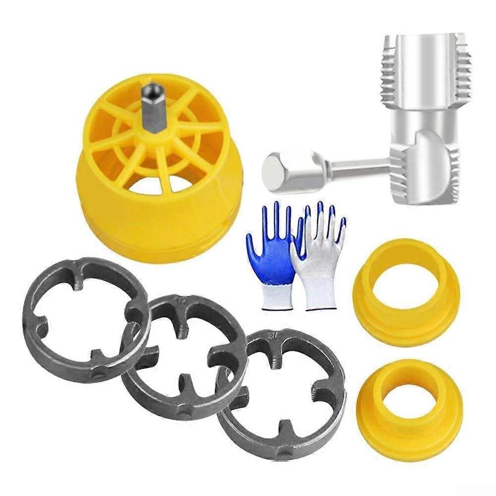 Pipe thread opener with improved durability for tough professional use