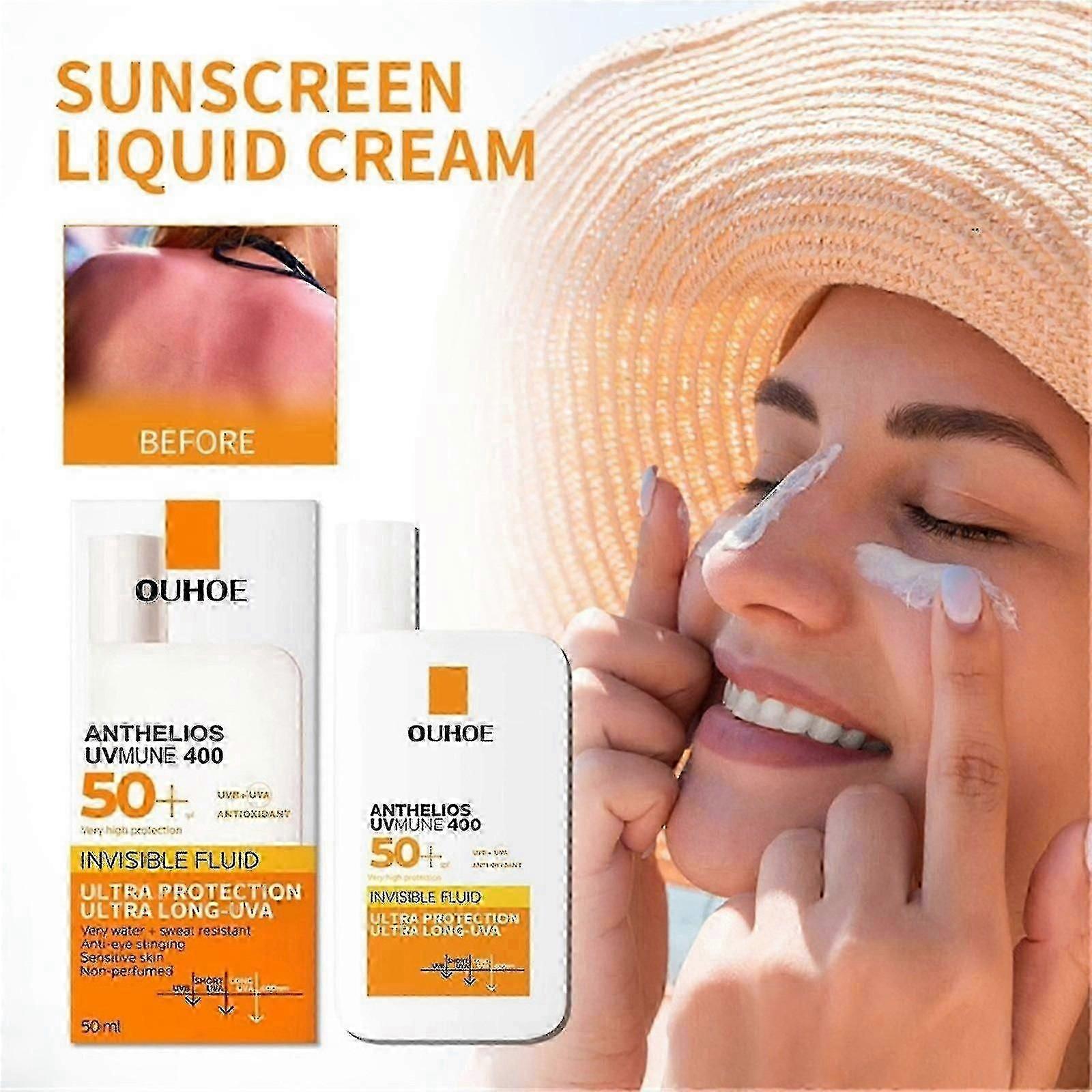 Sunscreen SPF50+ Ultra Protection Invisible Fluid Cream 50ml 8380798984457