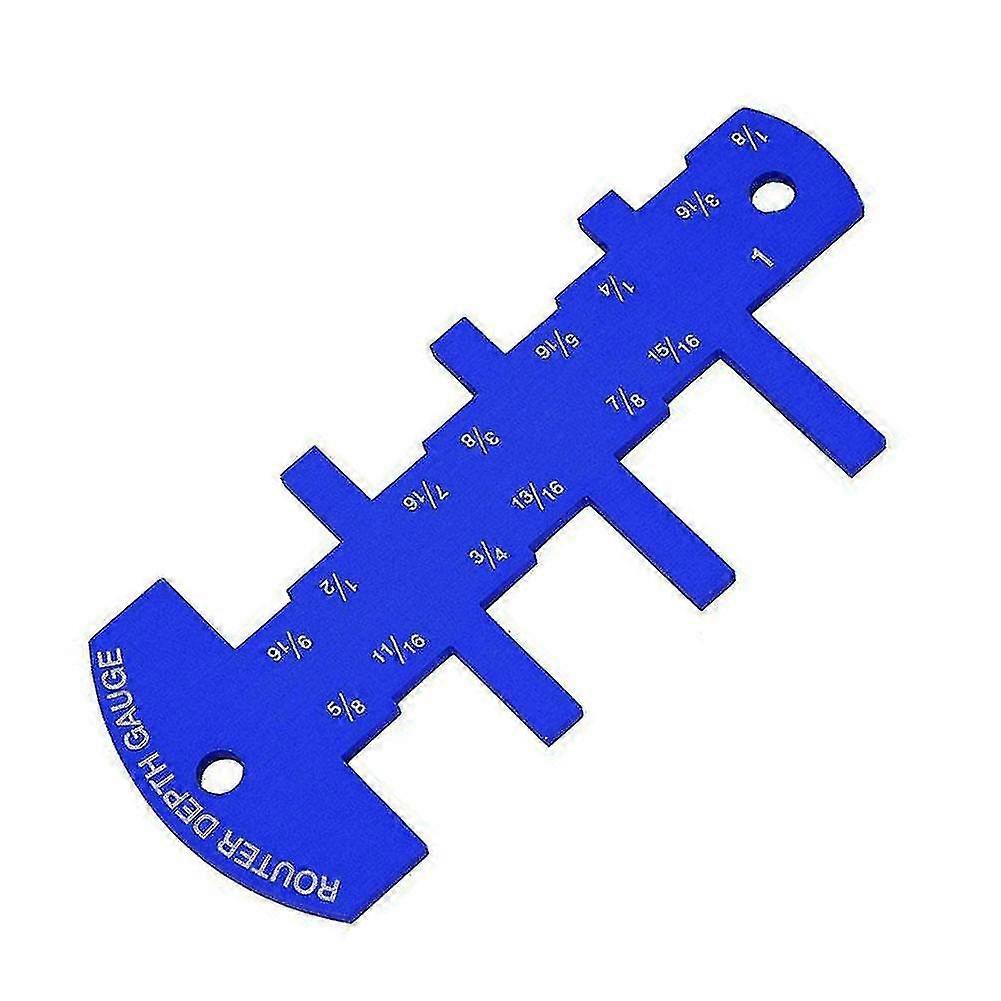 2025 Accessories Caliper Portable Tool Router Depth Gauge Aluminum Alloy Table Saw Depth Gauge Measurement Height Limit Tools
