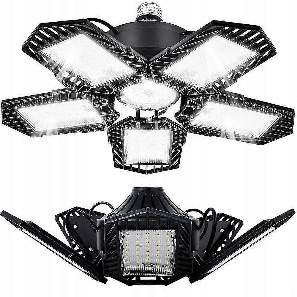 مصباح ورشة عمل المرآب القوي 80 واط السقف العمل لمبة LED E27 6in1