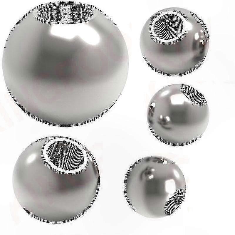 Solid Stainless Steel Ball with M6 Thread Half Hole Metric Size