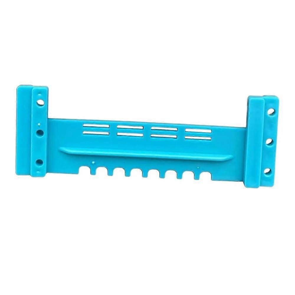 10PCS Plastic Beehive Antitheft Nest Door Antirun Box Nest Box Beekeeping Tools White Green Blue(10 pcs blue)