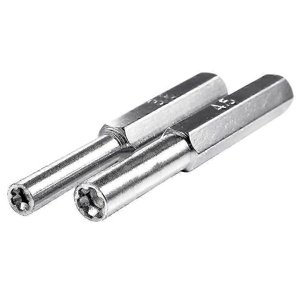 2 Pack 3.8mm 4.5mm Security Hex Gamebit Screwdriver Bit for Nintendo NES N64 Repair Kit