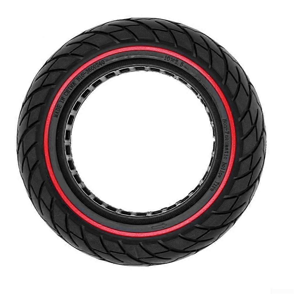 Solid Rubber Tyre 10 X 2.5 for Max G30 - Red Line, 10 X 2.5 Size, Excellent Grip and Stability for Safe Ride