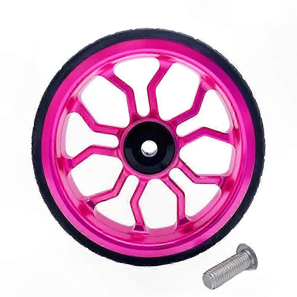 Upgraded CNC Aluminum Alloy Folding Bike Wheel with Enhanced Width for Easy Portability