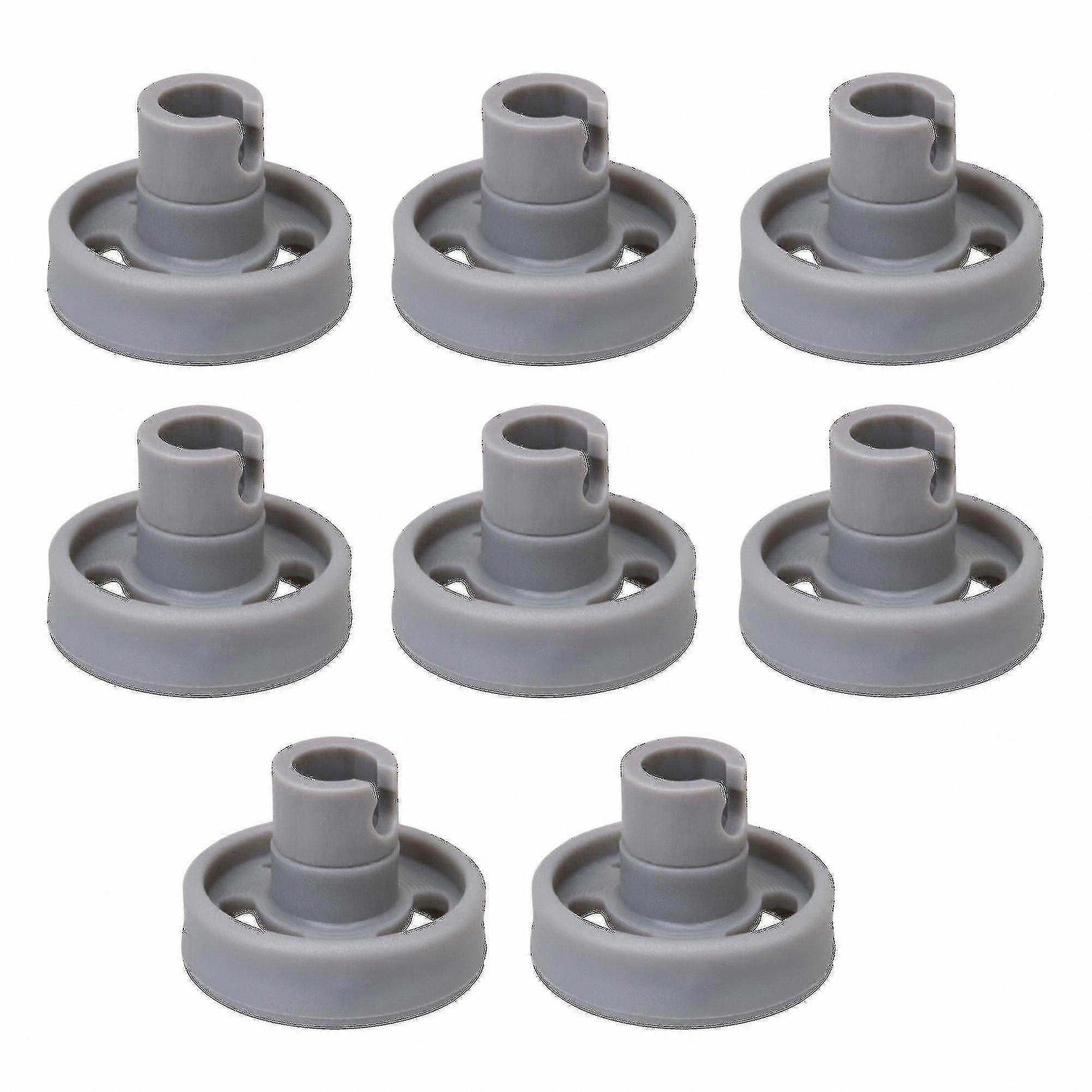 Dishwasher Lower Rack Wheel and Stud Replacement Set of 8