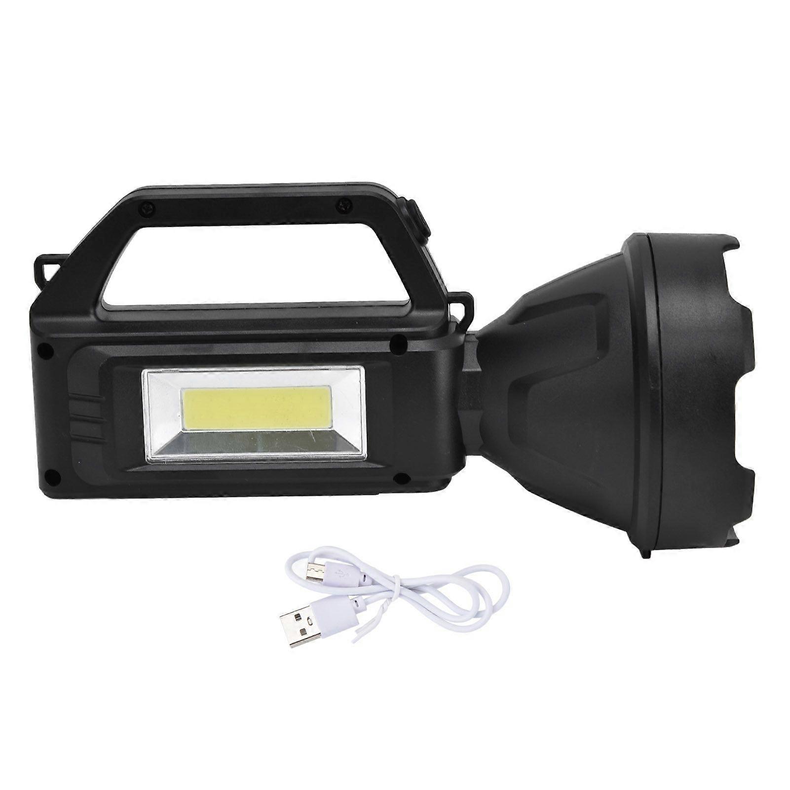Super Bright LED Spotlight with 4 Light Modes, USB Rechargeable, Waterproof, for Outdoor Camping