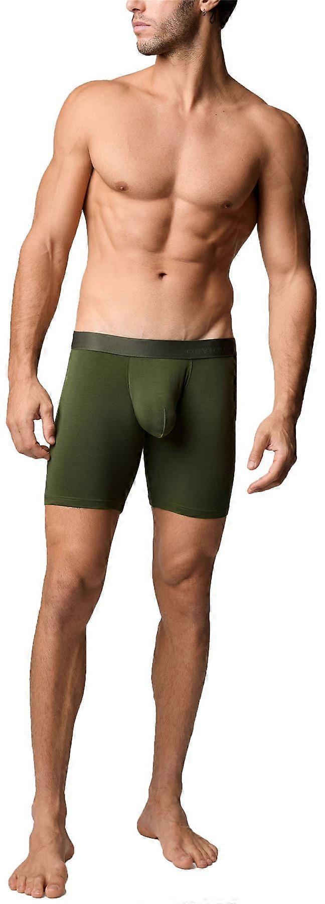 Obviously PrimeMan Boxer Brief 6inch Leg - Rifle Green