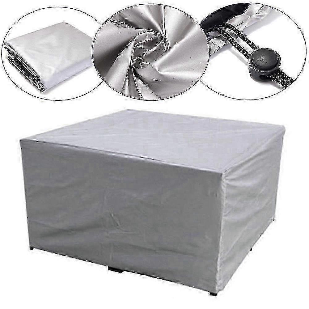 Heavy Duty Waterproof Cover for Outdoor Patio Furniture - Fits Rattan Table Cube and Protects from Rain