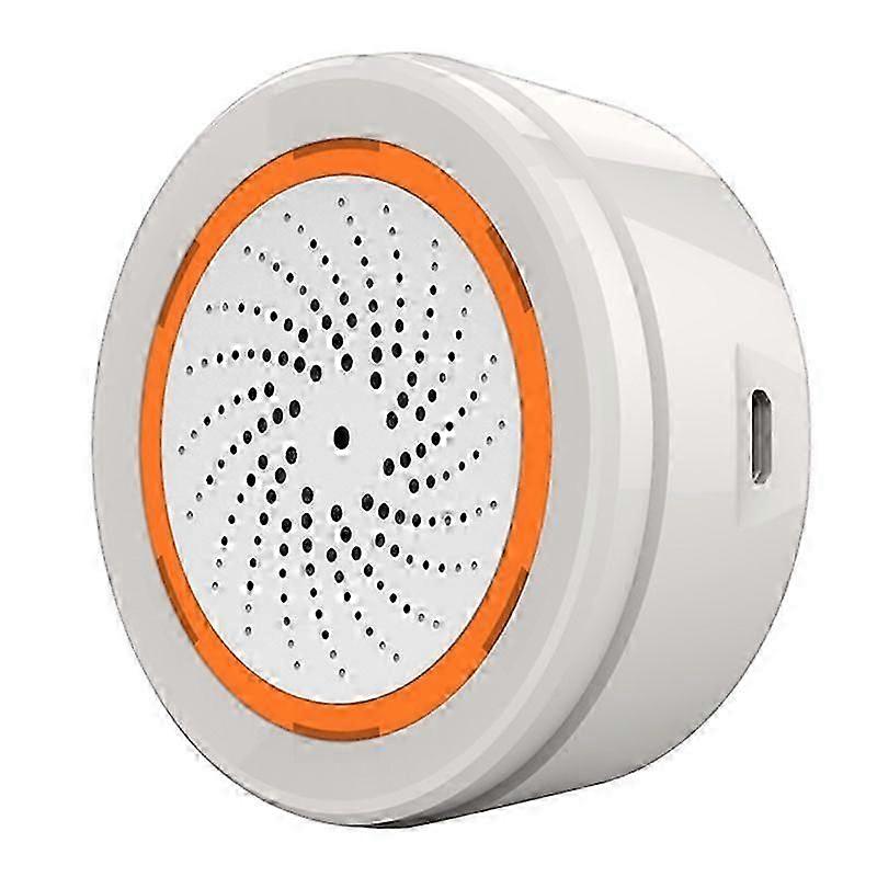 ZigBee NEO 90DB Sound Light Sensor Tuya Smart Life Built-in Siren Alarm Sensor Smart Home Security Systems for Alexa Google Home