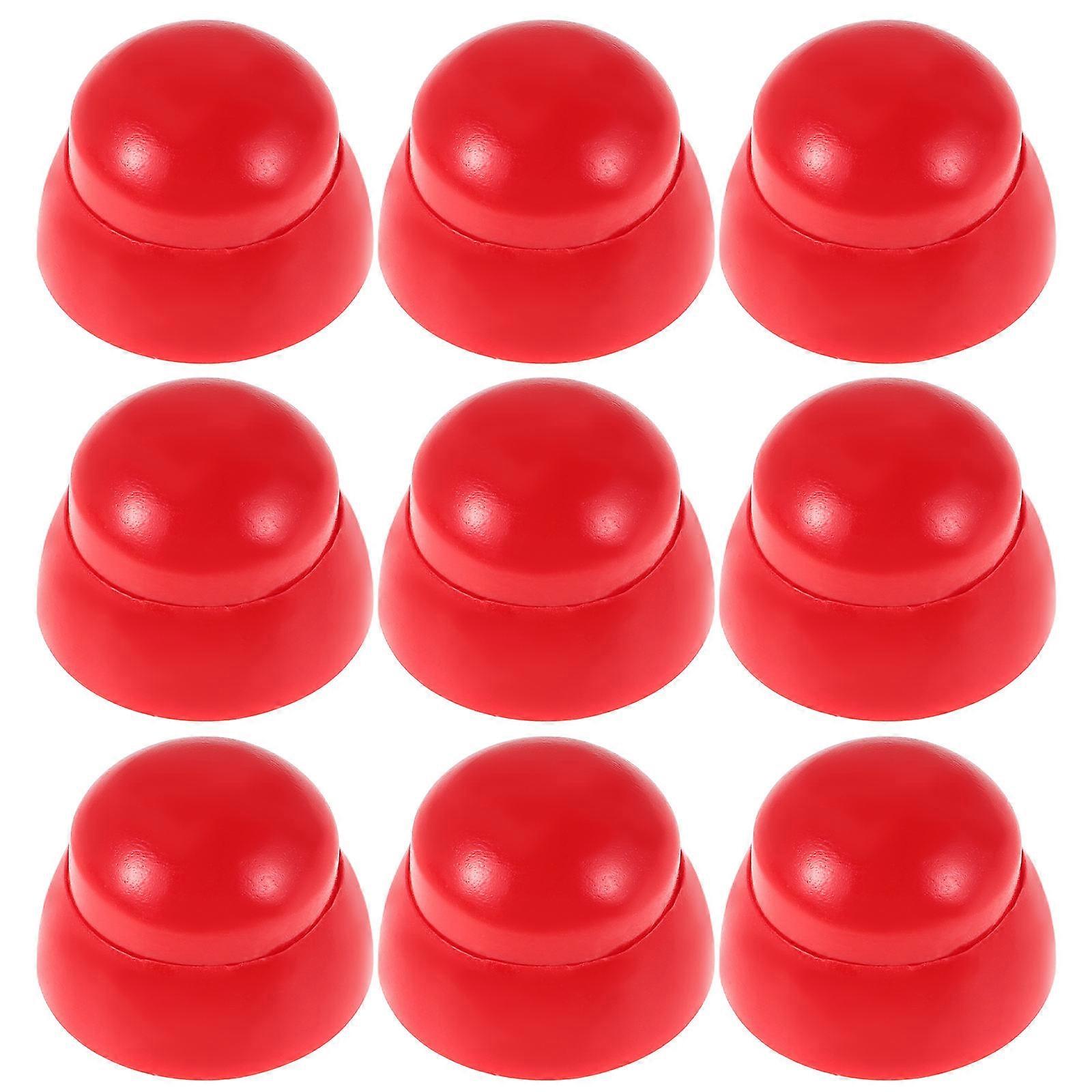 50pcs Safety Bolt Caps for Playground Hardware Plastic Nut Guards for Public Parks & Schools Weather Resistant Protective Covers for Children's