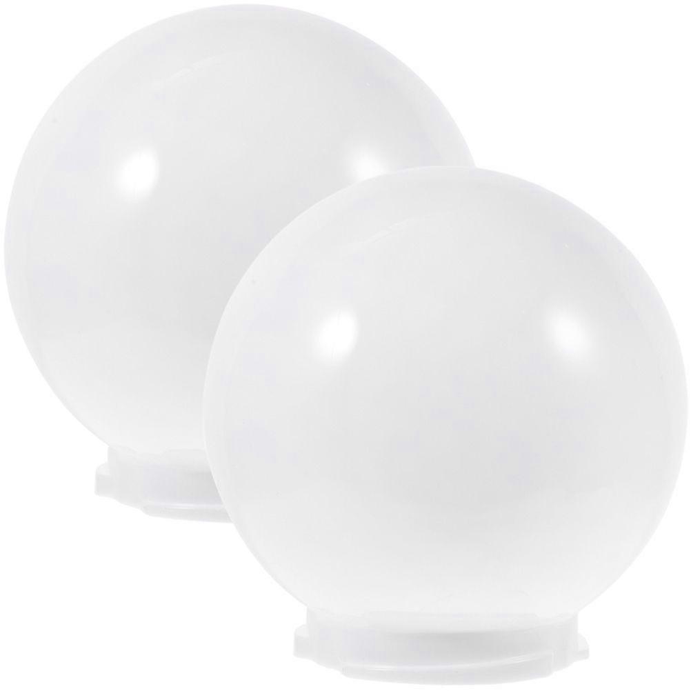 Lot de 2 abat-jours globe pour lampe murale