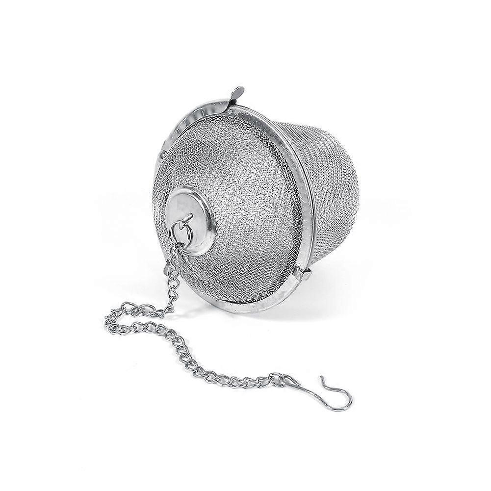 6.5cm Practical Tea Ball Sphere Spice Strainer Mesh Infuser Filter Stainless Steel Herbal