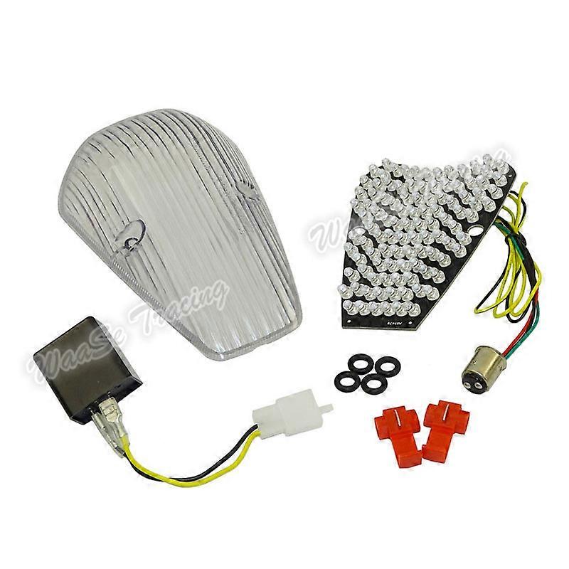 For Honda VTX1300 VTX1800 VTX 1300 1800 CUSTOM 2002 E-Mark Rear Tail Light Brake Turn Signals Integrated LED Light