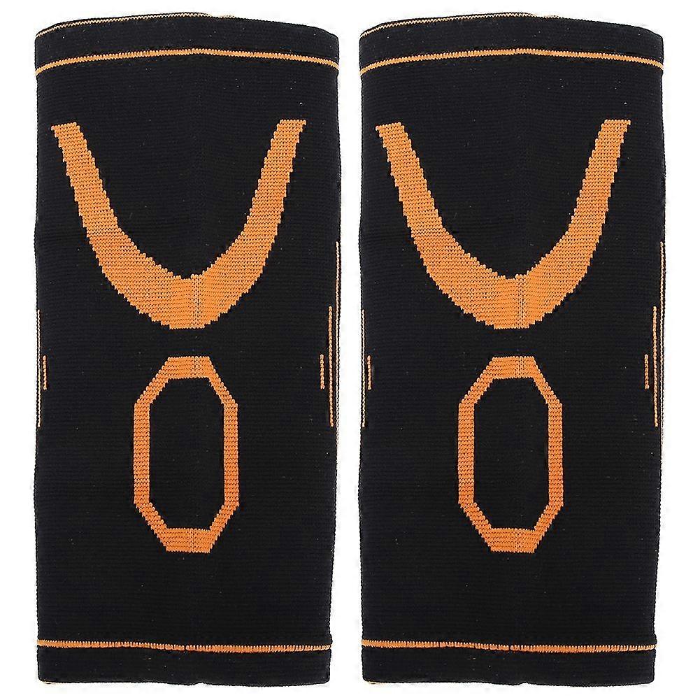 2pcs Children Nylon Soft Knee Pad Protector Warm Keeping Elastic Breathable Knee Brace